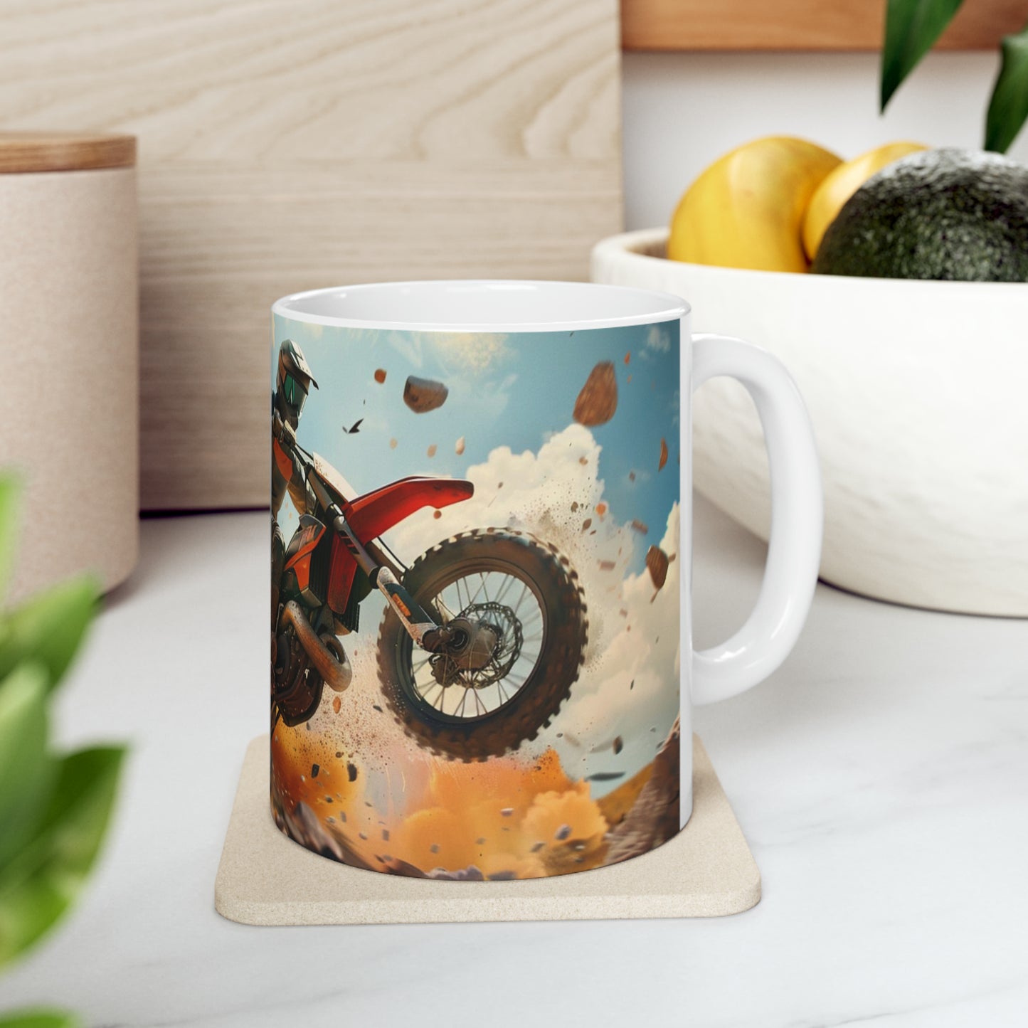 Moto X for Life! Ceramic 11oz Mug.