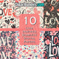 10 Love-Inspired Seamless Digital Papers