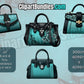 20 x Black and Teal Handbags Clipart Bundle