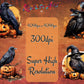 14 x Halloween Crows Clipart Bundle