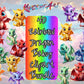 40 x Rainbow Baby Dragon Head Clipart Bundle