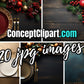 20 Gorgeous Christmas Flat lay MockUp Images