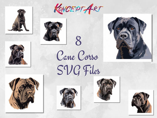 Cane Corso SVG Files